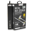 Metal Stereo Hi-Fi Handsfree M13 Silver