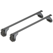 BMW X1 E84 5D FLUSH RAILS 10-09-10-15 KIT ΜΕ ΜΠΑΡΕΣ ΟΡΟΦΗΣ ΣΙΔΗΡΟΥ NORDRIVE (N15020-N20021)