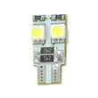 W5W 12V T10 W2,1x9,5d LED 18xSMD5050 ΛΕΥΚΟ (ΚΑΡΦΩΤΟ CAN-BUS) 1ΤΕΜ. M-TECH