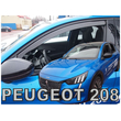 OPEL CORSA F 5D 2019+ / PEUGEOT 208 5D 2019+ ΖΕΥΓΑΡΙ ΑΝΕΜΟΘΡΑΥΣΤΕΣ ΑΠΟ ΕΥΚΑΜΠΤΟ ΦΙΜΕ ΠΛΑΣΤΙΚΟ HEKO - 2 ΤΕΜ.