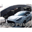 FORD PUMA 5D 2019+ ΣΕΤ ΑΝΕΜΟΘΡΑΥΣΤΕΣ ΑΥΤΟΚΙΝΗΤΟΥ ΑΠΟ ΕΥΚΑΜΠΤΟ ΦΙΜΕ ΠΛΑΣΤΙΚΟ HEKO - 4 ΤΕΜ.