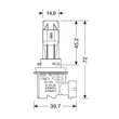H8 / H9 / H1 1 / H16 ΛΑΜΠΑ 9-32V 6.500K 5.000lm 50W PGJ19-X HALO LED SERIE 8 HALO-KILLER 6LED ZES LED KIT - 2 ΤΕΜ.