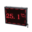 GloboStar® DISPLAY 90288 LED Scrolling Display 64x48cm - Κυλιόμενη Ψηφιακή Πινακίδα / Επιγραφή Διπλής Όψης P10 LED SMD AC 220-240V - Λειτουργία μέσω Wi-Fi με Εφαρμογή APP - Αισθήτηρας Θερμοκρασίας και Υγρασίας - Αδιάβροχο IP65 - Μ70 x Π11 x Υ54.5cm - Κόκκινο - 1 Χρόνο Εγγύηση