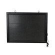 GloboStar® DISPLAY 90803 LED Scrolling Display 64x48cm - Κυλιόμενη Ψηφιακή Πινακίδα / Επιγραφή Μονής Όψης P10 LED SMD AC 220-240V - Λειτουργία μέσω Wi-Fi με Εφαρμογή APP - Αισθήτηρας Θερμοκρασίας και Υγρασίας - Αδιάβροχο IP65 - Μ72 x Π9 x Υ56cm - Πορτοκαλί - 1 Χρόνο Εγγύηση