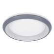 GloboStar® MELINA 61042 Πλαφονιέρα Οροφής Κύκλος LED CCT 55W 6376lm 120° AC 220-240V - Εναλλαγή Φωτισμού μέσω Τηλεχειριστηρίου All In One Ψυχρό Λευκό 6000k+Φυσικό Λευκό 4500k+Θερμό Λευκό 2700k Dimmable Φ48cm - Ανθρακί - 3 Years Warranty