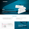 GloboStar® 73130 TE-75-24 SKYDANCE AC Triac Dimmer Push Dimming 1 Κανάλι AC 200-240V 1 x 3.125A 75W - Max 3.125A 75W - IP20 Μ18 x Π5.7 x Υ3cm - 5 Χρόνια Εγγύηση