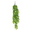 GloboStar® Artificial Garden HANGING LIMA BEAN 20845 Τεχνητό Διακοσμητικό Κρεμαστό Φυτό Φασόλι Λίμα Μ29 x Π10 x Υ86cm