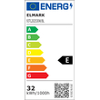 TL2025 LED ΣΠΟΤ ΡΑΓΑΣ 32W 4000K 2 -ΓΡΑΜΜΩΝ 24° ΜΑΥΡΟ