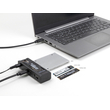 DELOCK docking station 64252 για M.2 NVMe/SATA SSD & HDD, clone function