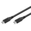 GOOBAY καλώδιο USB-C 74197, USB4, 100W, 20Gbps, 4K/60Hz, 2m, μαύρο