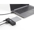 DELOCK docking station 64253 για M.2 NVMe/SATA SSD & HDD, 10Gbps, μαύρο