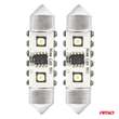 ΛΑΜΠΑΚΙΑ ΠΛΑΦΟΝΙΕΡΑΣ 36mm 12/24V C5W 5500K 12xSMD 3838 CAN-BUS FESTOON (ΛΕΥΚΟ) ΑΜΙΟ - 2 ΤΕΜ.