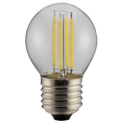 ΛΑΜΠΑ LED ΣΦΑΙΡΙΚΗ FILAMENT 4W E27 6500K 220-240V DIMMABLE CLEAR