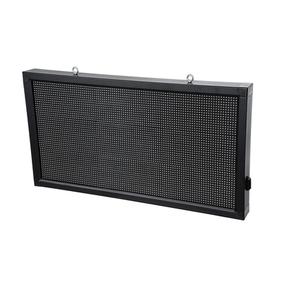 GloboStar® DISPLAY 90810 LED Scrolling Display 96x48cm - Κυλιόμενη Ψηφιακή Πινακίδα / Επιγραφή Μονής Όψης P10 LED SMD AC 220-240V - Λειτουργία μέσω Wi-Fi με Εφαρμογή APP - Αισθήτηρας Θερμοκρασίας και Υγρασίας - Αδιάβροχο IP65 - Μ104 x Π9 x Υ56cm - Μπλε - 1 Χρόνο Εγγύηση