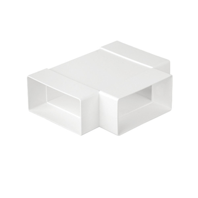 EL02-513 PVC T-JOINT FOR FLAT DUCTS 220x55MM