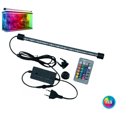 101291 LED Φωτιστικό Ενυδρείου 47cm RGB 6W IP68 με Χειριστήριο