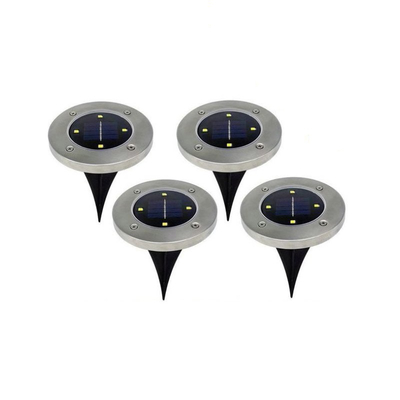 Ηλιακό φωτιστικό κήπου LED - Καρφωτό - 4pcs - 4LED/RGB - 431152