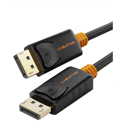 CABLETIME καλώδιο DisplayPort CT-01G, 4K/60Hz, 4.5m, μαύρο