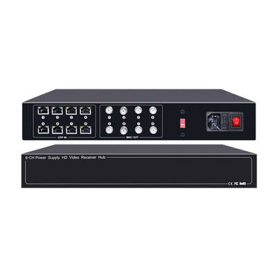 FOLKSAFE video and power receiver hub FS-HD4608VPS12, 8 channel