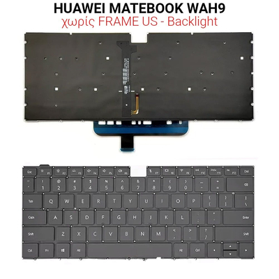 Πληκτρολόγιο HUAWEI MATEBOOK WAH9 NO FRAME US + BACKLIGHT