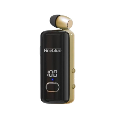 Ασύρματο ακουστικό Bluetooth - F580 - Fineblue - 700079 - Gold