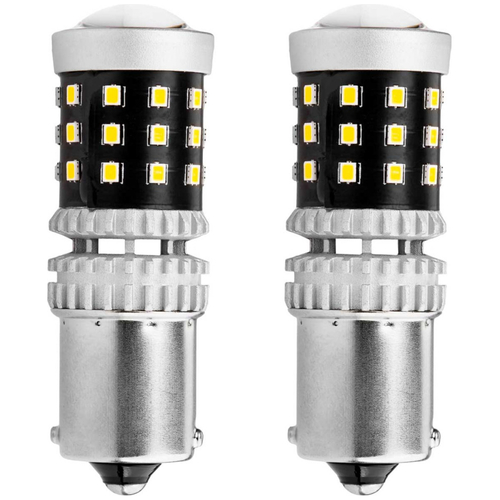 ΛΑΜΠΑΚΙΑ ΜΟΝΟΠΟΛΙΚΑ LED ΛΕΥΚΑ CAN-BUS P21W BA15S 1156 39xSMD 2016 ΑMiO - 2 TEM.