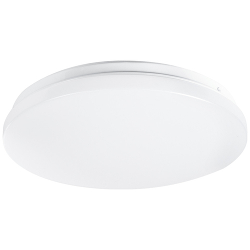 GloboStar® CELANO 61007 LED Πλαφονιέρα Οροφής Στρόγγυλη Φ26 20W 1800lm 120° AC 220-240V Αδιάβροχη IP54 Φ26 x Υ6cm Θερμό Λευκό 2700K - 3 Χρόνια Εγγύηση