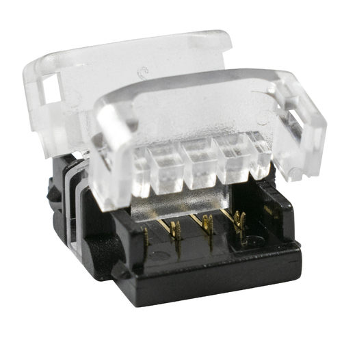 GloboStar® 70721 Ταχυσύνδεσμος Ένωσης IP20 - Strip To Strip Connector για Ένωση 2 x RGB Ταινίες LED Πλάτους 10mm