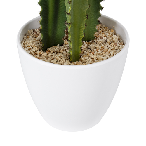 GloboStar® Artificial Garden CEREUS JAMACARU CACTUS 20099 Τεχνητό Διακοσμητικό Φυτό Κάκτος Κηρίος Υ66cm