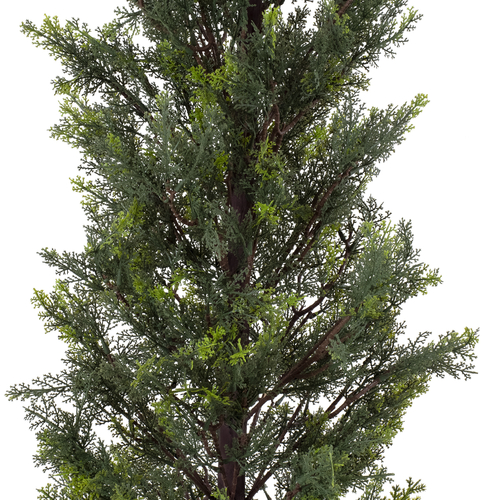 GloboStar® Artificial Garden LEMON CYPRESS 20151 Τεχνητό Διακοσμητικό Φυτό Λεμονόκυπάρισσο Υ120cm