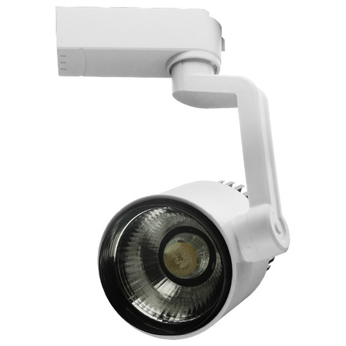 GloboStar S-40042 Διφασικό Bridgelux COB LED Φωτιστικό Σποτ Ράγας 15W 230V 1650lm 24° Φυσικό Λευκό 4500k