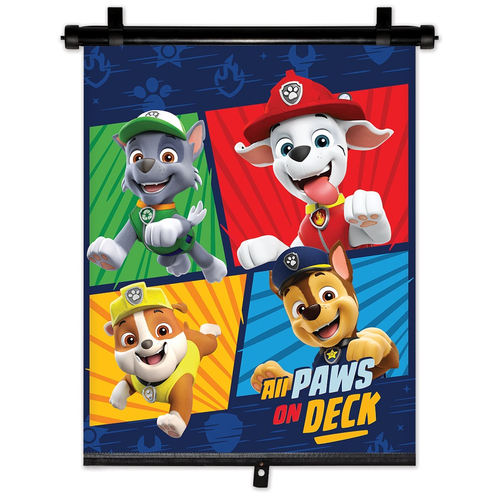 ΚΟΥΡΤΙΝΑΚΙ ΗΛΙΟΠΡΟΣΤΑΣΙΑΣ ΣΕ ΡΟΛΟ PAW PATROL BOY 36x45cm ΓΙΑ ΠΛΑΙΝΟ ΤΖΑΜΙ/ΠΙΣΩ ΠΑΡΜΠΡΙΖ  ΑΜΙΟ - 1 ΤΕΜ.