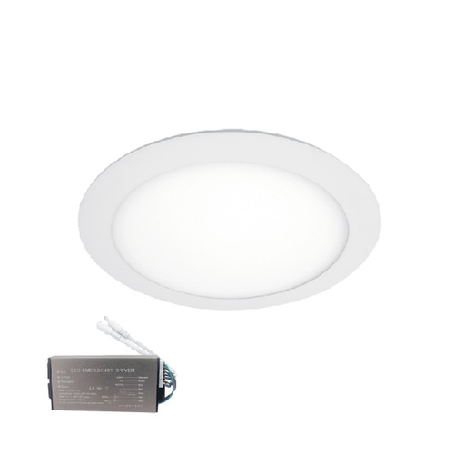 LED ΠΑΝΕΛ ΣΤΡΌΓΓΥΛΟ 23W 6500K IP65+ΚΙΤ ΑΣΦΑΛΕΙΑΣ