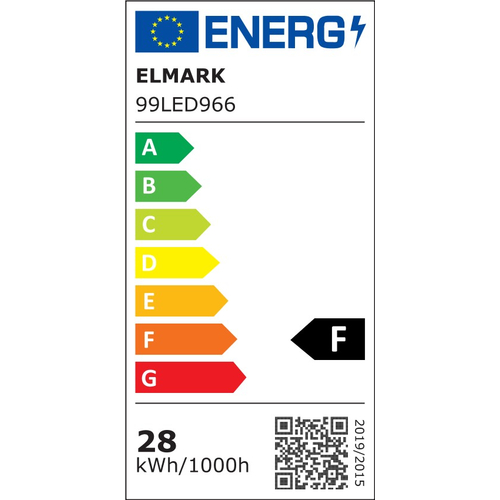 LED ΠΑΝΕΛ ΣΤΡΌΓΓΥΛΟ ΕΞΩΤΕΡΙΚΟ 28W 4000-4300K