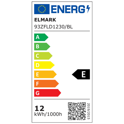 ZFLD ΣΠΟΤ ΡΑΓΑΣ 2-ΓΡΑΜΜΩΝ 12W 30° 3000K ΜΑΥΡΟ