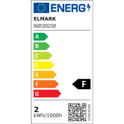 GRF02 LED ΑΠΛΙΚΑ ΕΞΩΤ. ΧΩΡΟΥ 1.8W 4000K IP65 ΣΚΟΥΡΟ ΓΚΡΙ