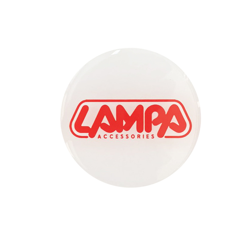 LAMPA ΑΥΤΟΚΟΛΛΗΤΑ ΖΑΝΤΩΝ 6,7 cm ΛΕΥΚΟ/ΚΟΚΚΙΝΟ ΣΜΑΛΤΟΥ - 4 ΤΕΜ.