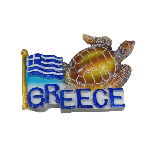 Tουριστικό μαγνητάκι Souvenir – Σετ 12pcs - Resin Magnet - Greece - 678355