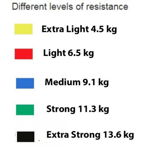 Πολυλειτουργικά λάστιχα εκγύμνασης - Power Resistance - LT011 - 113126