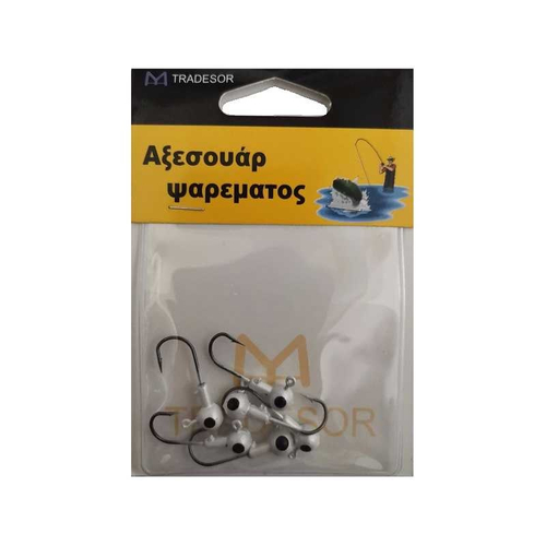 Μολυβοκεφαλές με αγκίστρι - 5gr - 5pcs - 30185