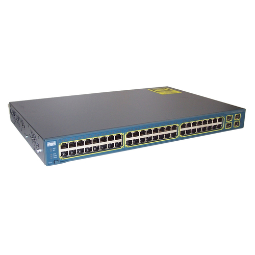 CISCO used Catalyst 3560G-48PS, Switch, 48 ports, Managed