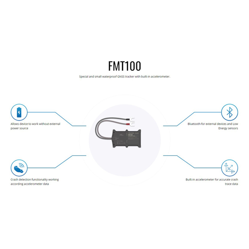 TELTONIKA GPS Tracker αυτοκινήτου FMT1001A9S01, GSM/GPRS/GNSS, Bluetooth