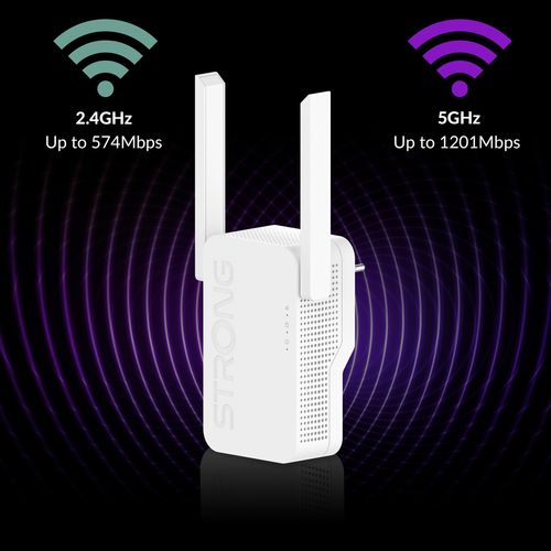 STRONG WiFi Extender REPEATERAX1800, WiFi 6, 1800Mbps