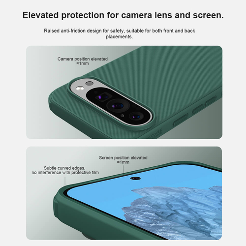 NILLKIN θήκη Super Frosted Shield Pro Magnetic για Google Pixel 9/9 Pro, μαύρη