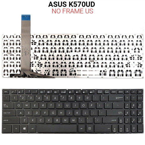 Πληκτρολόγιο ASUS K570UD NO FRAME US