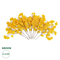 GloboStar® Artificial Garden GINKGO BRANCH 20229 10 x Τεχνητά Διακοσμητικά Κλαδία Γκίγκο Π50 x Υ65cm