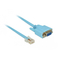 DELOCK Καλώδιο Serial RS-232 DB9 female σε RJ45 male, 1m, μπλε